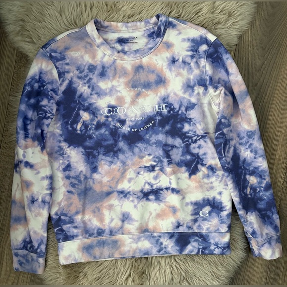 Coach Tie-Dye Crewneck Sweatshirt - Picture 2 of 5